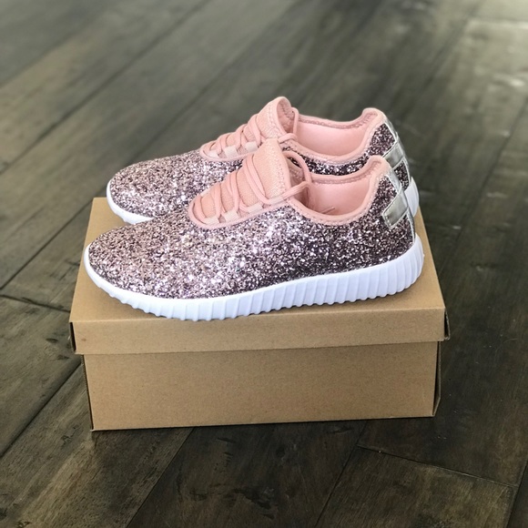 Pink glitter sneakers - Picture 5 of 5